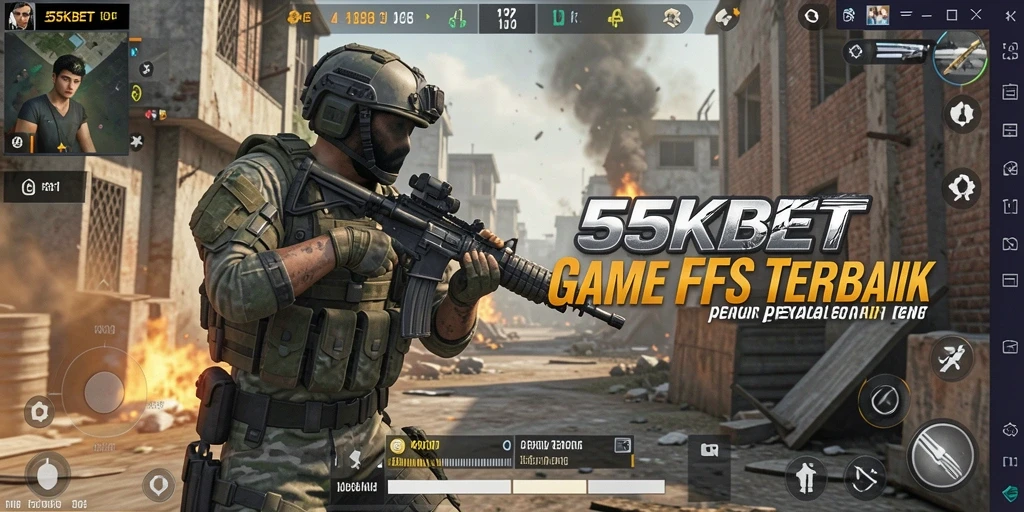 Tangkapan layar gameplay <strong>55KBET</strong> menampilkan aksi dan pertempuran yang mendebarkan.