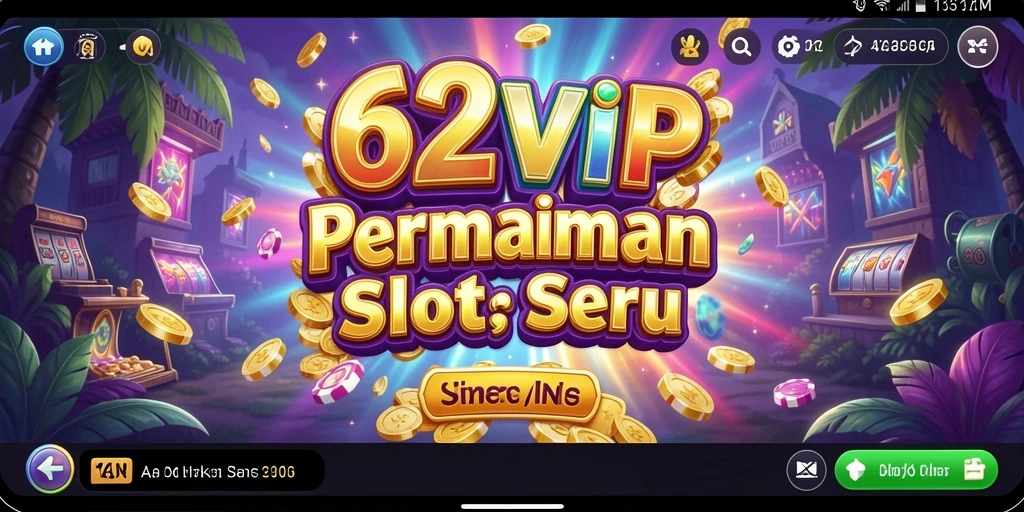 Gameplay menarik dari 62VIP dengan mesin slot yang beragam.
