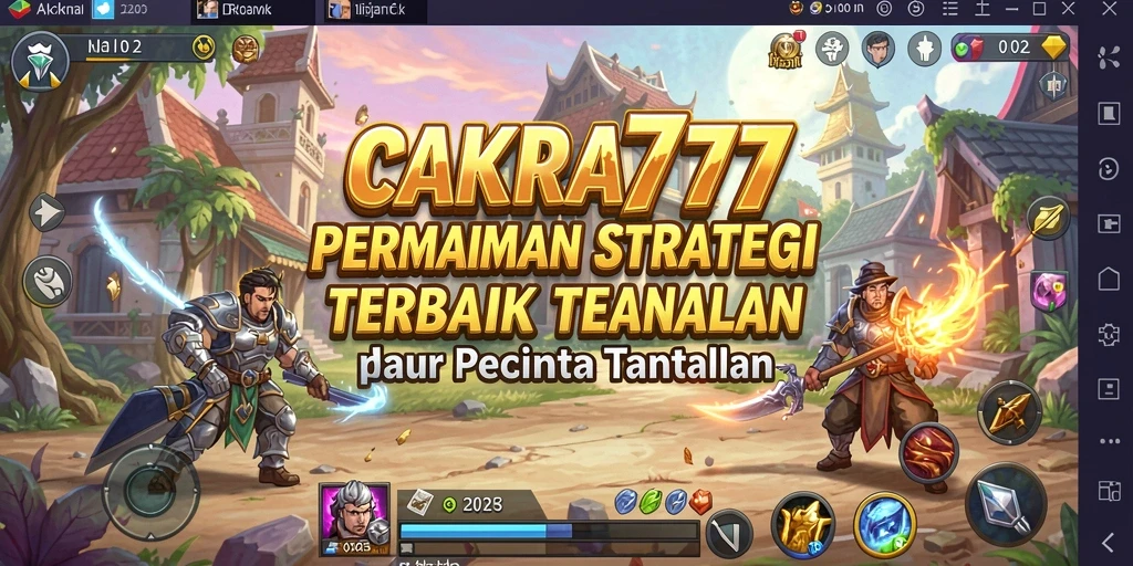 Gameplay intens CAKRA777 dengan strategi menakjubkan.