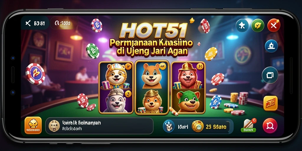 Gameplay seru dengan tampilan grafis menawan di HOT51.