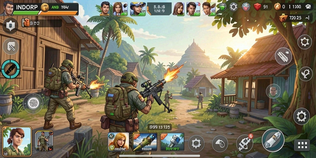 Tampilan antarmuka INDORP yang sederhana namun fungsional.
