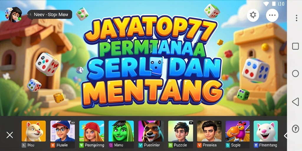 Tampilan gameplay seru dari JAYATOP77 dalam menyelesaikan puzzle.