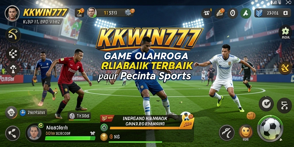 Tangkapan layar menampilkan aksi seru dalam permainan olahraga KKWIN777.