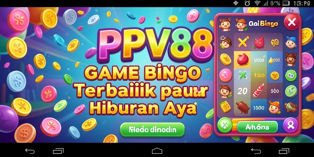 Tampilan gameplay Bingo yang menawan di PPV88.