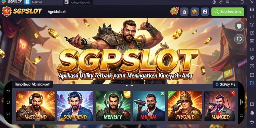 Tampilan antarmuka SGPSLOT yang memudahkan navigasi dan penggunaan.
